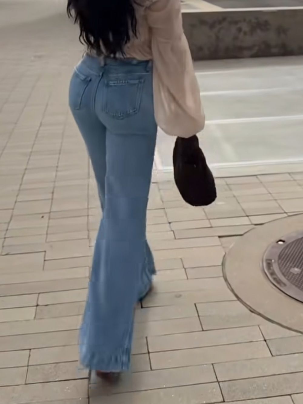 Black label blue jeans